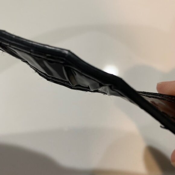 Coach Poppy Liquid Gloss Groovy Black Tote - Picture 10 of 10